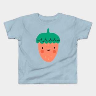 Strawberry Beret Kids T-Shirt